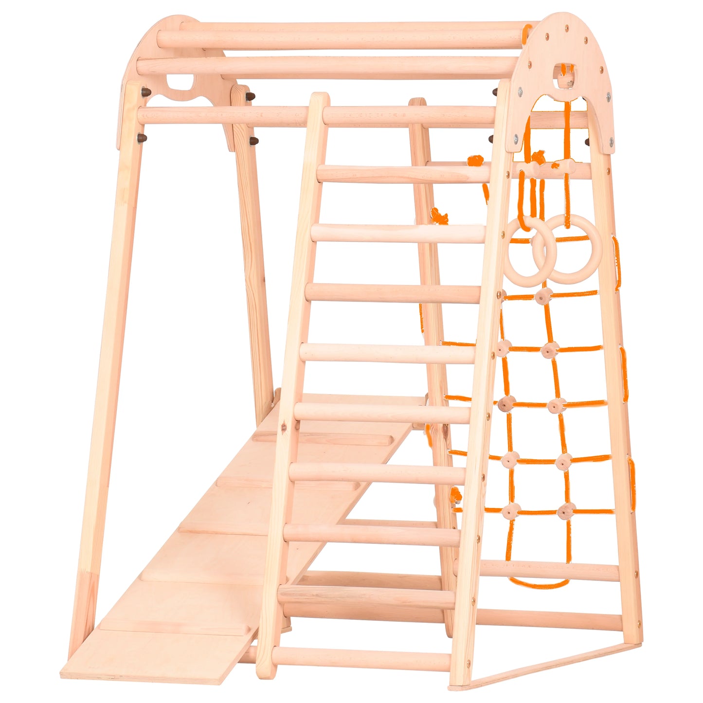 Compact Indoor Climbing Frame Suitable For The Whole Family