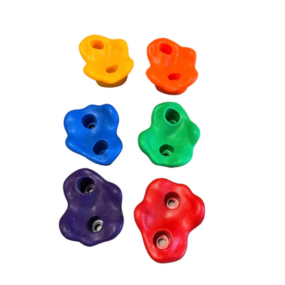 6 Piece Rock Climbing Handhold Set
