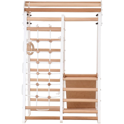 Compact Indoor Climbing Frame Suitable For The Whole Family (White)