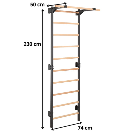 Metal Wall Stud With Pull Up Bar
