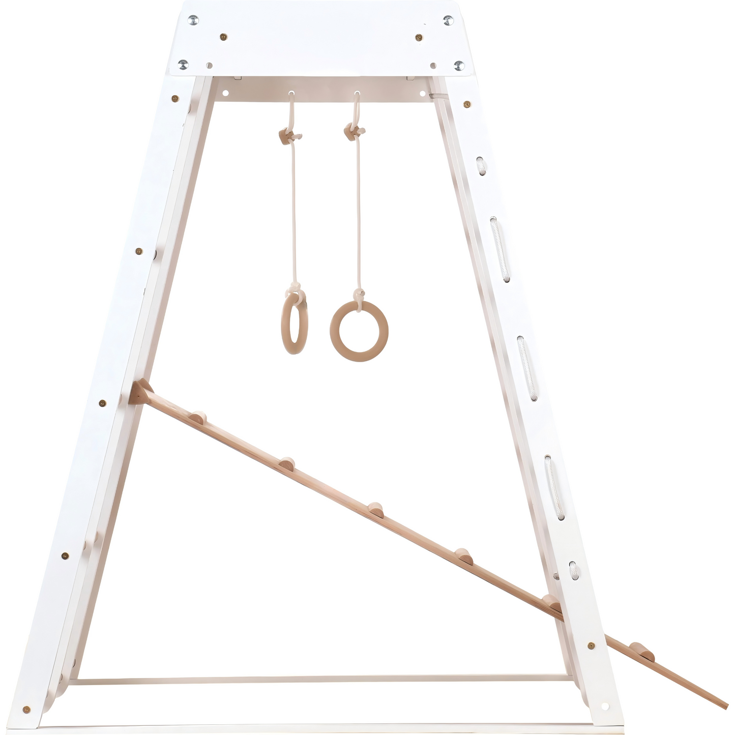 Multifunctional Indoor Climbing Frame (White)