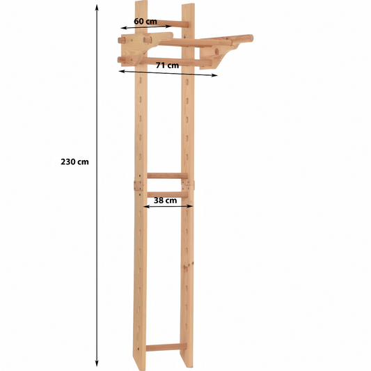 Wooden Wall Bars For Adults